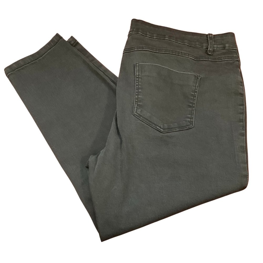Black Wash Denim Pant